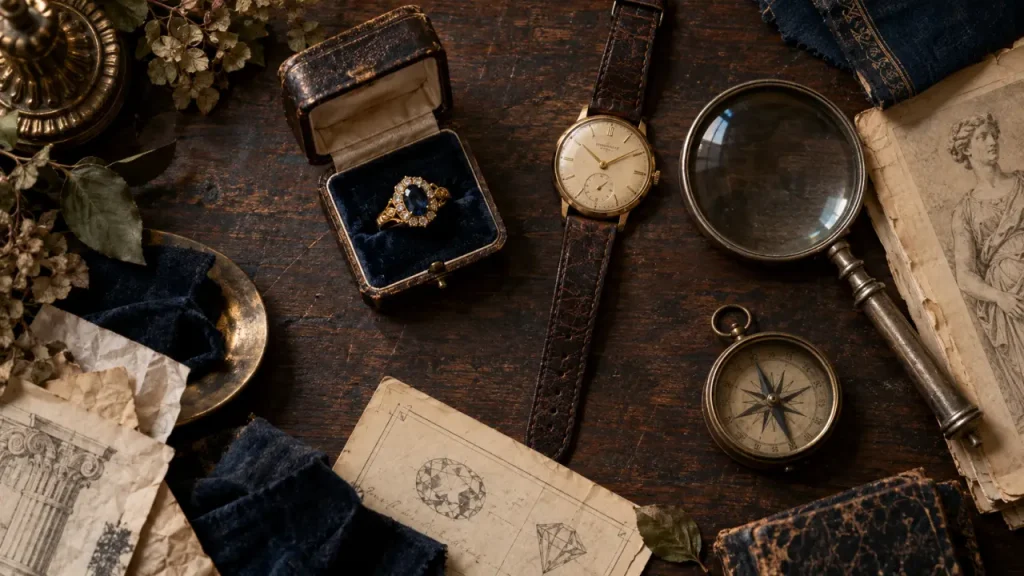 Bijouterie seconde main paris : bague et montre avec expertise et essai