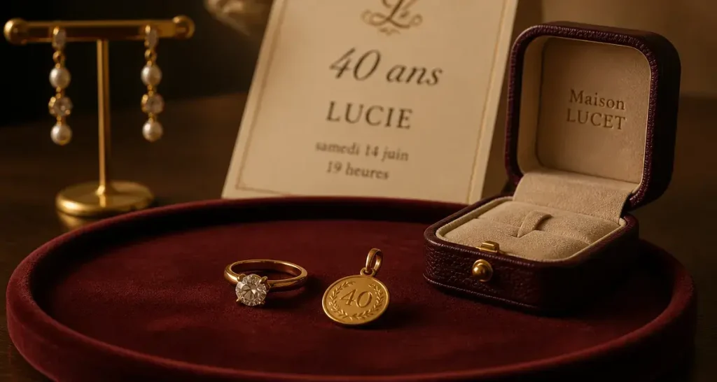 Bijou symbolique pour 40 ans : 5 pistes pour marquer cette étape avec élégance