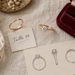 Alliances femme : choisir taille métal forme, bague et mètre ruban