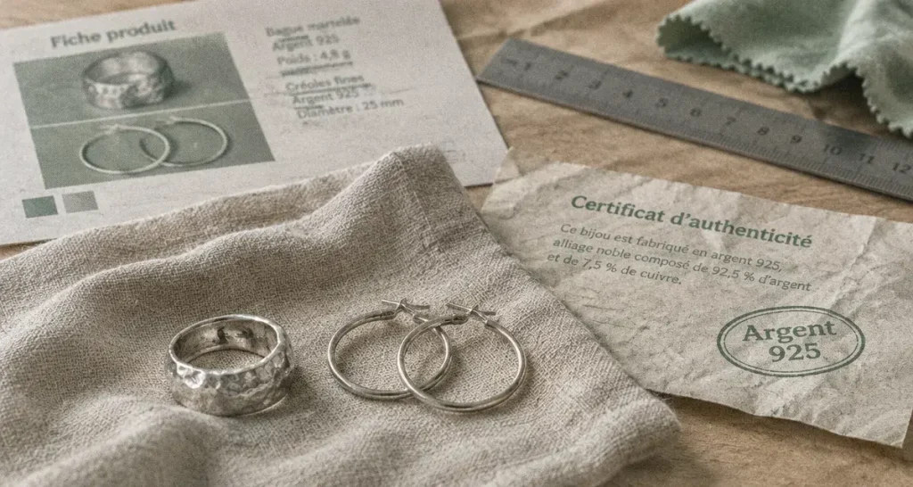 Bijoux artisanaux en argent : distinguer l’Argent 925, choisir son style et acheter sereinement
